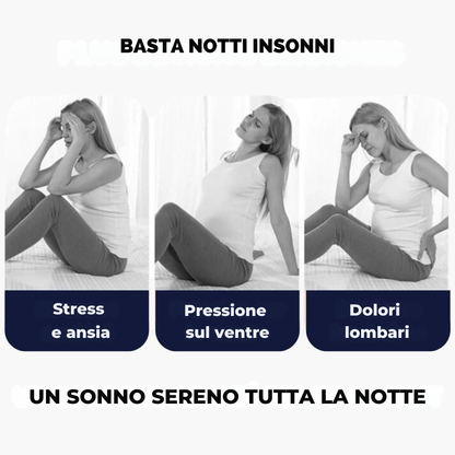 Cuscino ortopedico per la maternità Rassivo - Il segreto per una gravidanza senza dolori