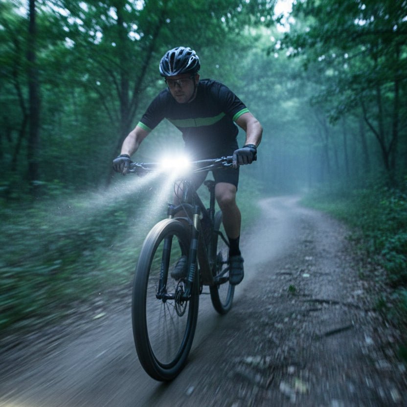 VELOFLASH – luce LED per bicicletta a 180° con batteria potente