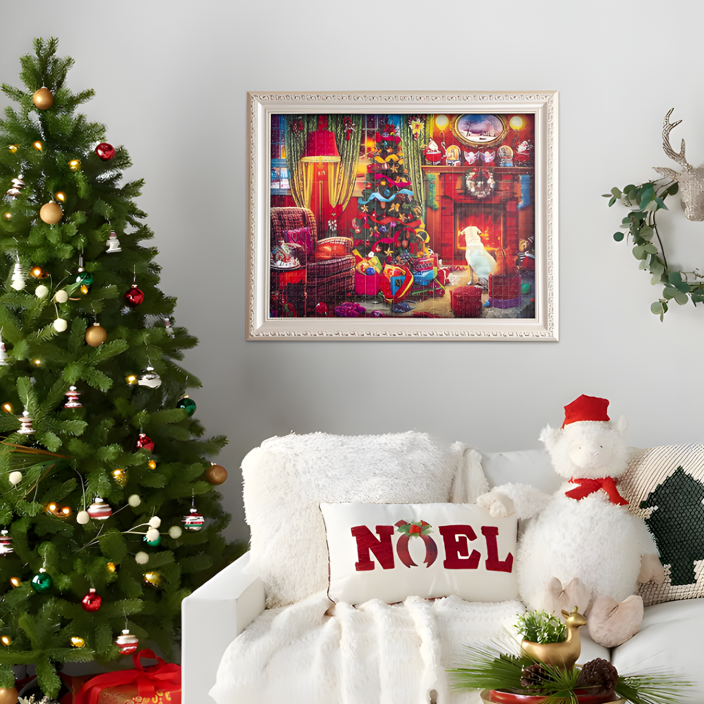 Calendario dell’Avvento Puzzle di Natale – Set di Puzzle per Famiglie