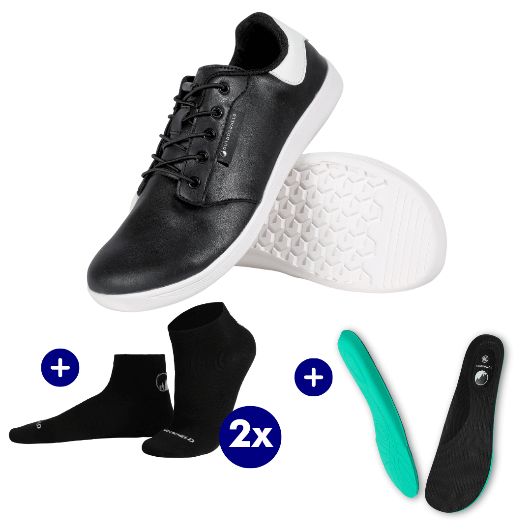 CASUAL-BUNDLE: Casual Prime + 2x Calze Barefoot + Solette OrthoMax GRATIS