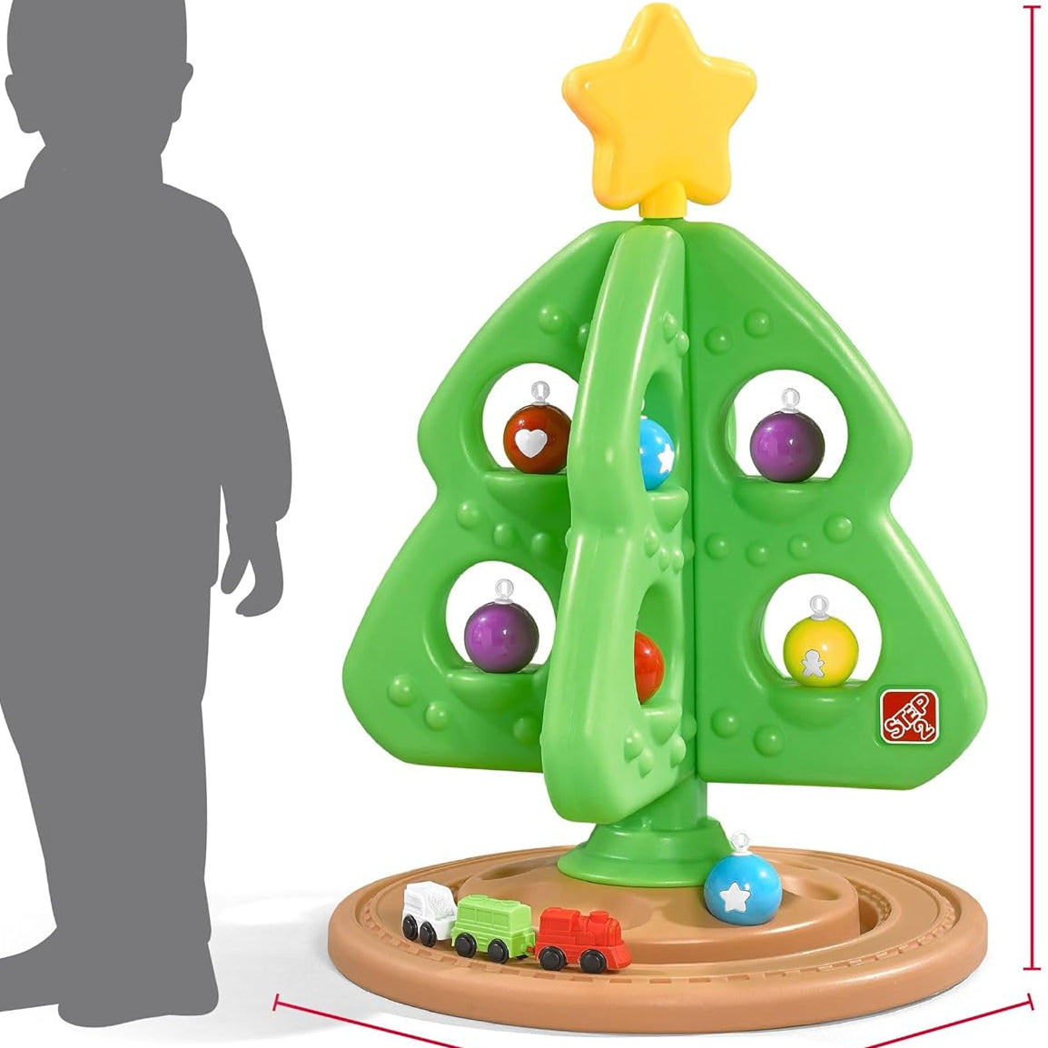 Giocattolo educativo albero di Natale per bambini piccoli – Divertimento interattivo