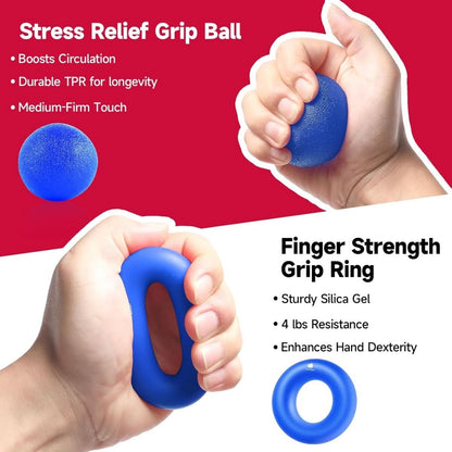 Gripmaster - Potenziatore manuale regolabile per l'allenamento mirato della forza di presa