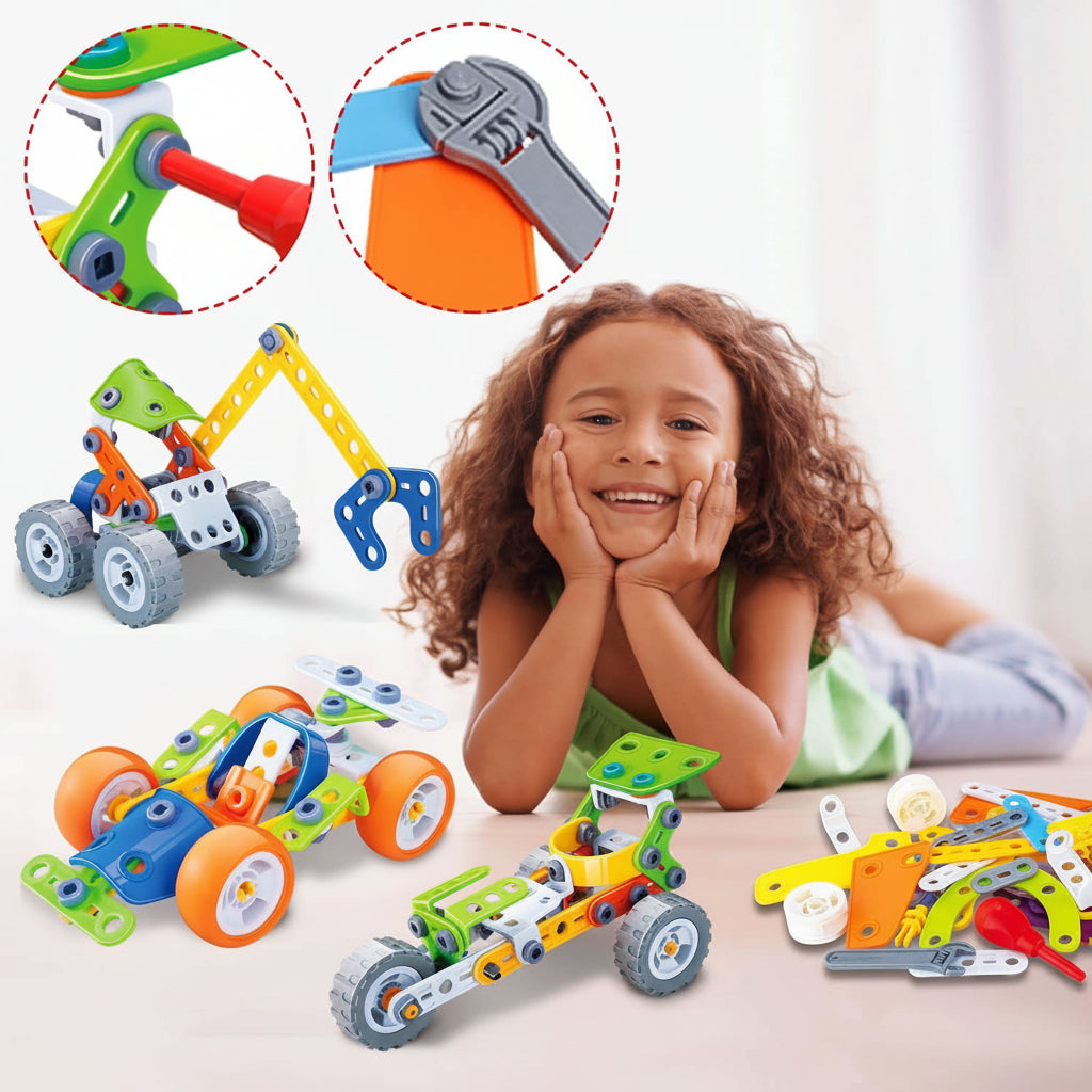 Set di costruzione creativo per bambini - Stimola l'immaginazione e le abilità di risoluzione dei problemi