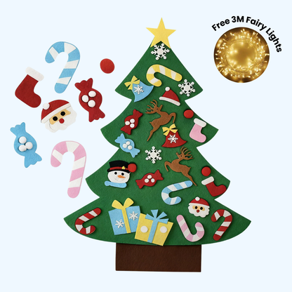 TibaToes™ Christmas Tree Play Set – Albero di Natale Montessori per Bambini Piccoli