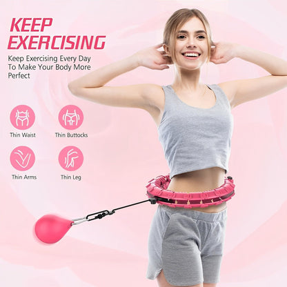 Hula Hoop Dimagrante per Bruciare i Grassi & Rafforzare gli Addominali