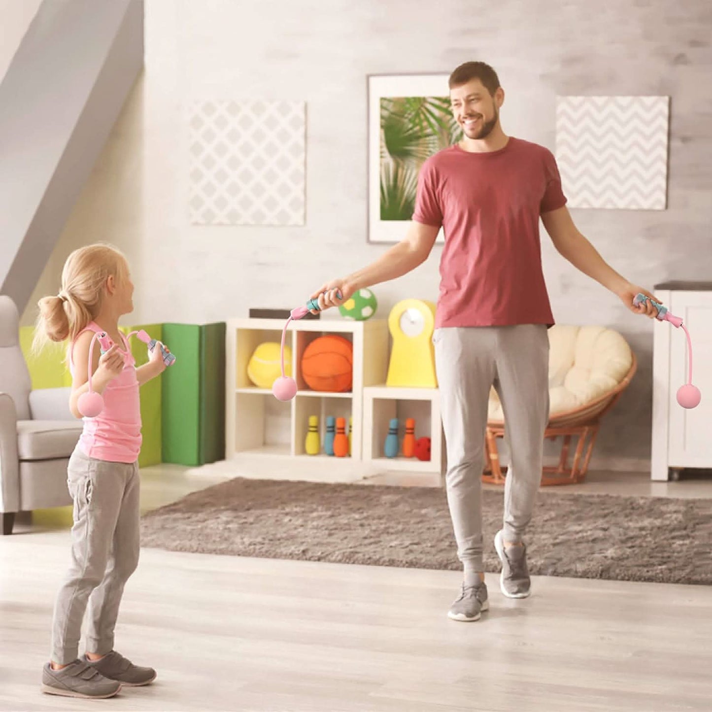 SmartRope - Corda da salto pesata senza fili per cardio e coordinazione