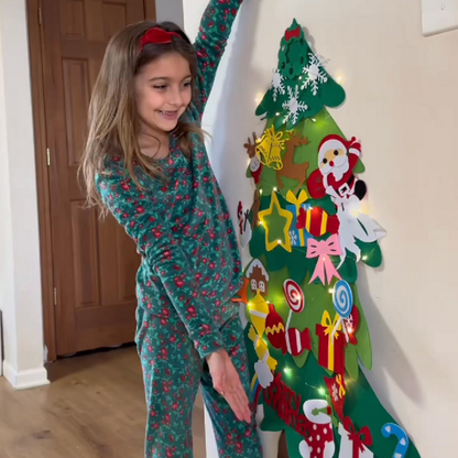 TibaToes™ Christmas Tree Play Set – Albero di Natale Montessori per Bambini Piccoli