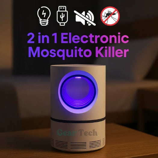 Trappola per insetti a luce UV – Dispositivo antizanzare e acchiappamosche per interni ed esterni