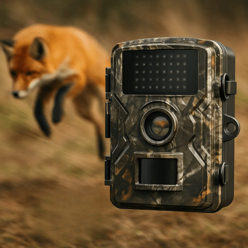 HUNTCAM – Fotocamera per la fauna selvatica con risoluzione dell'immagine di 16 MP e video Full HD