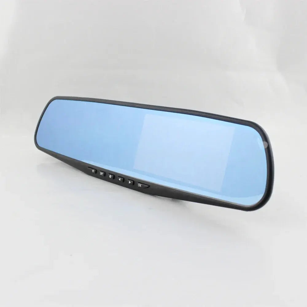 Specchietto Ultra Moderno 4,3” | Doppia Telecamera Integrata per Sicurezza Totale in Auto