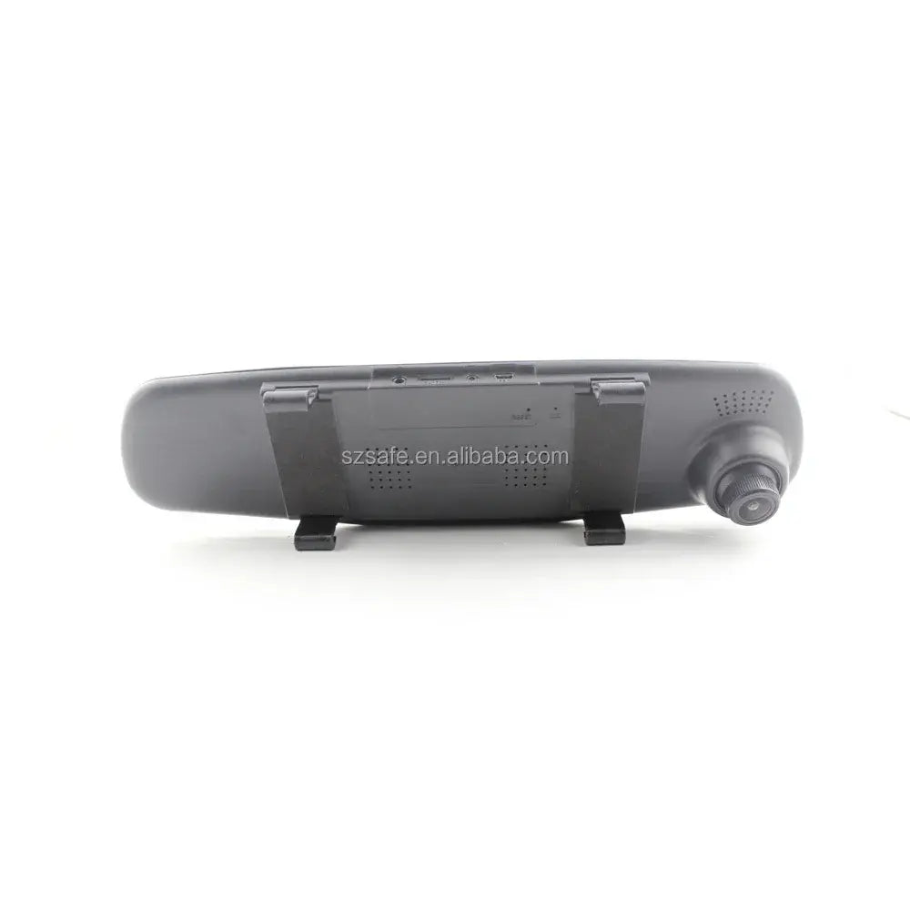 Specchietto Ultra Moderno 4,3” | Doppia Telecamera Integrata per Sicurezza Totale in Auto