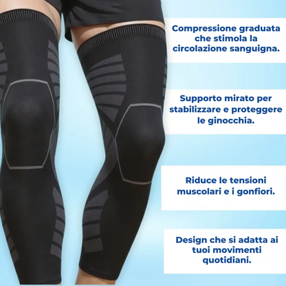 Supporto a Compressione per Ginocchia e Gambe | Rassivo