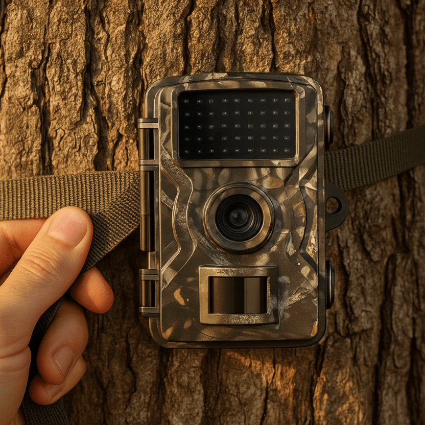 HUNTCAM – Fotocamera per la fauna selvatica con risoluzione dell'immagine di 16 MP e video Full HD