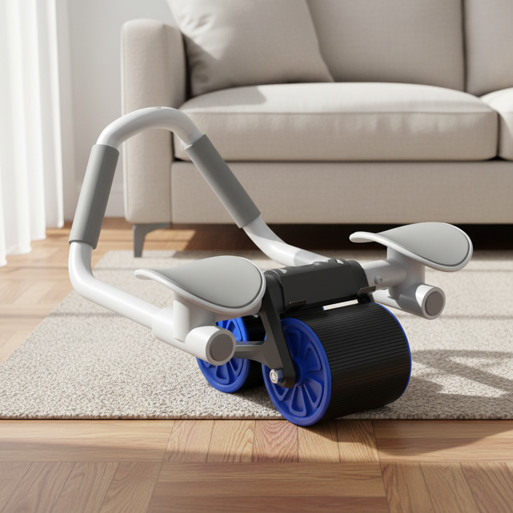 Coremaster Fitness Roller - Allenamento efficace per addominali e fianchi, a casa e in movimento