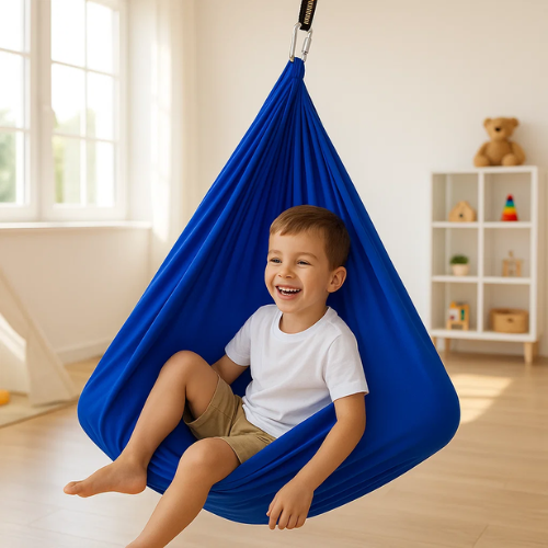 Altalena sensoriale terapeutica per l'autismo – Amaca per interno e esterno