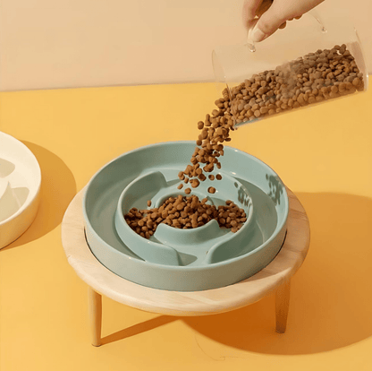 PawSavor – Ciotola Premium per Alimentazione Lenta per Cani e Gatti