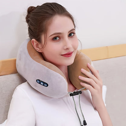 CushionCraft - Cuscino cervicale a forma di U di lusso per il massimo comfort