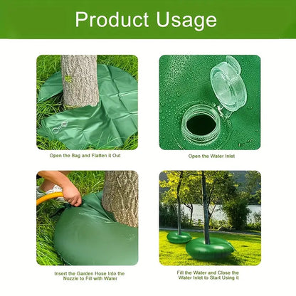 Sacca di irrigazione a goccia per alberi | Sistema di irrigazione efficiente