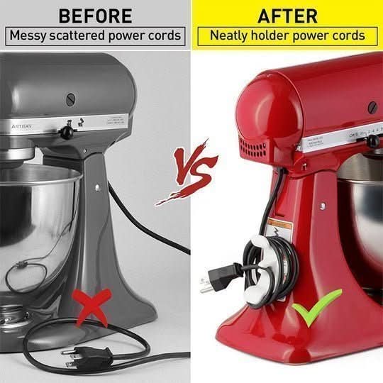 CordKeep porta-cavi da cucina - tenuta robusta e organizzazione intelligente per frullatore, tostapane e altri elettrodomestici