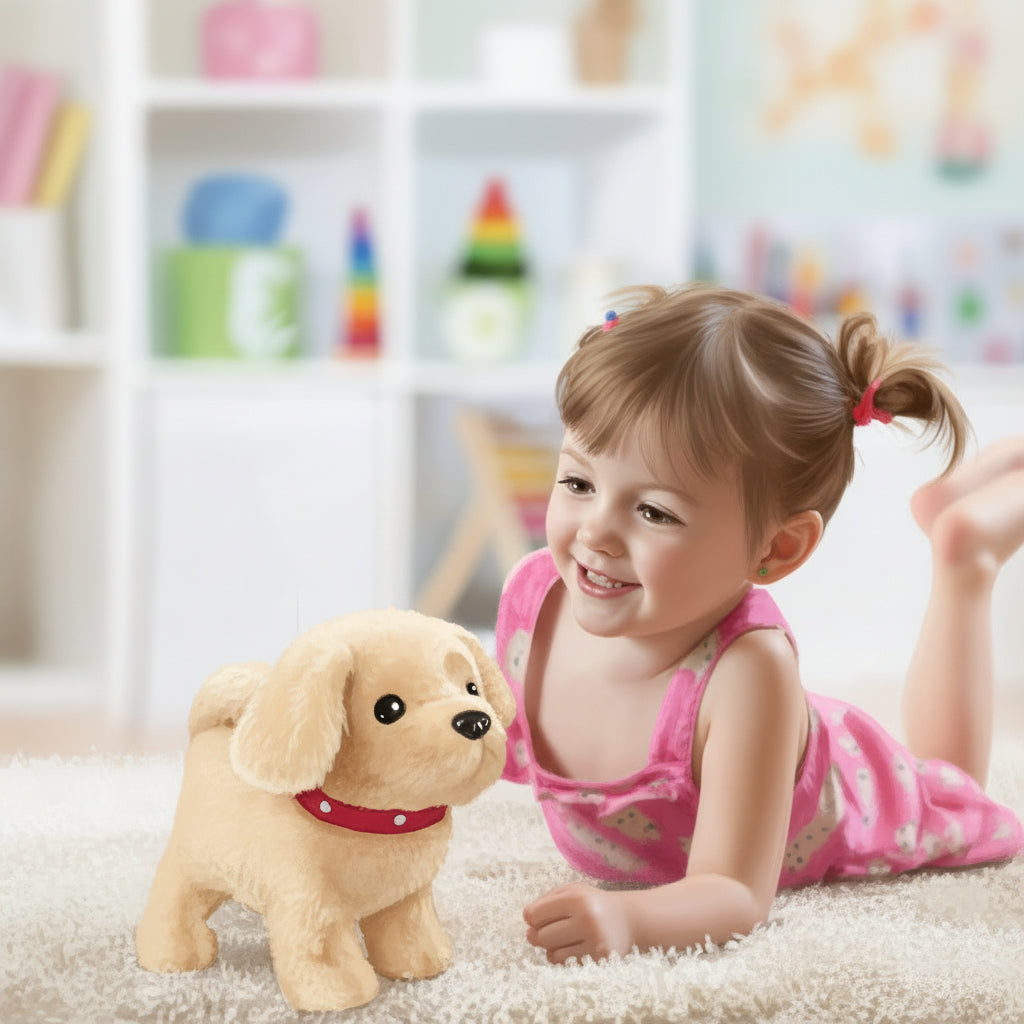 WaggoPal – Cagnolino di peluche muovibile per un gioco immaginativo divertente