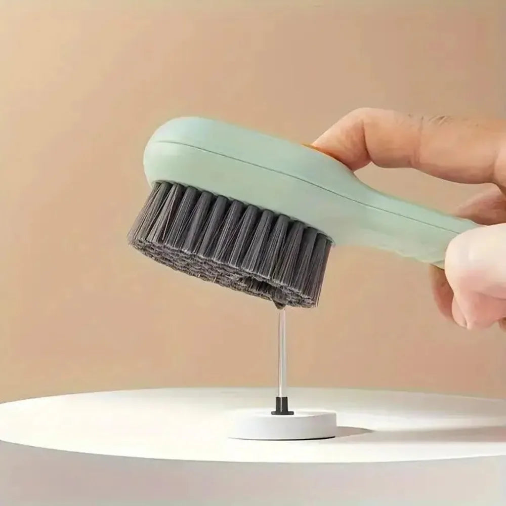 SHOEBRUSH – Spazzola morbida per scarpe con manico antiscivolo per una pulizia accurata