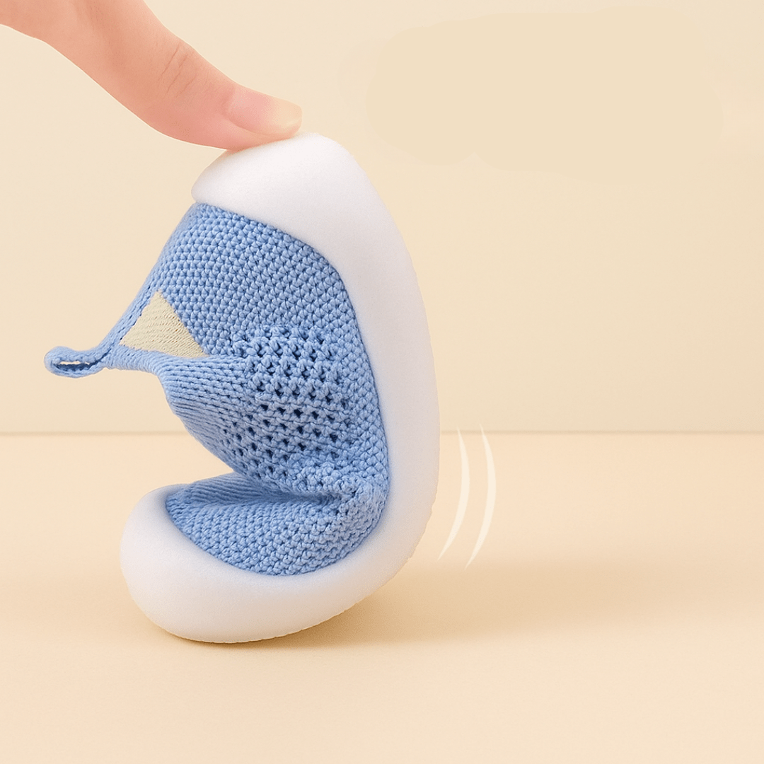 FUNSTEP – Scarpe da ginnastica leggere per bambini con suola a battistrada per gioco attivo
