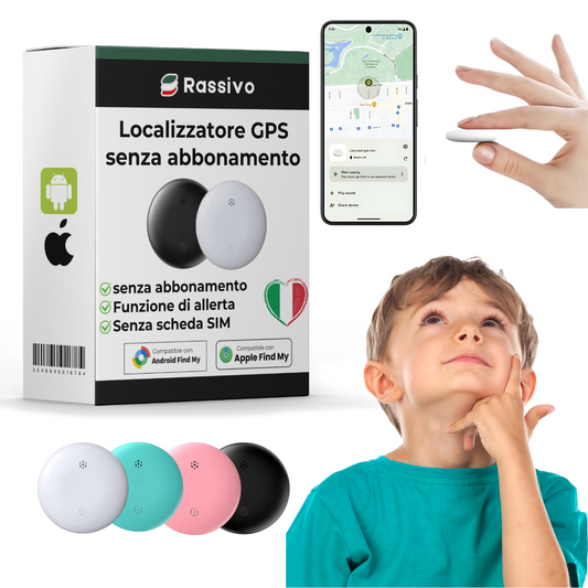 Localizzatore GPS per Bambini senza Abbonamento – Compatibile con Android & iPhone