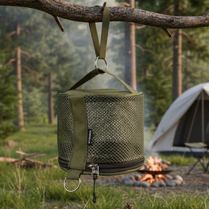 CAMPCARE – Porta carta igienica portatile per campeggio all'aperto, compatto e pratico