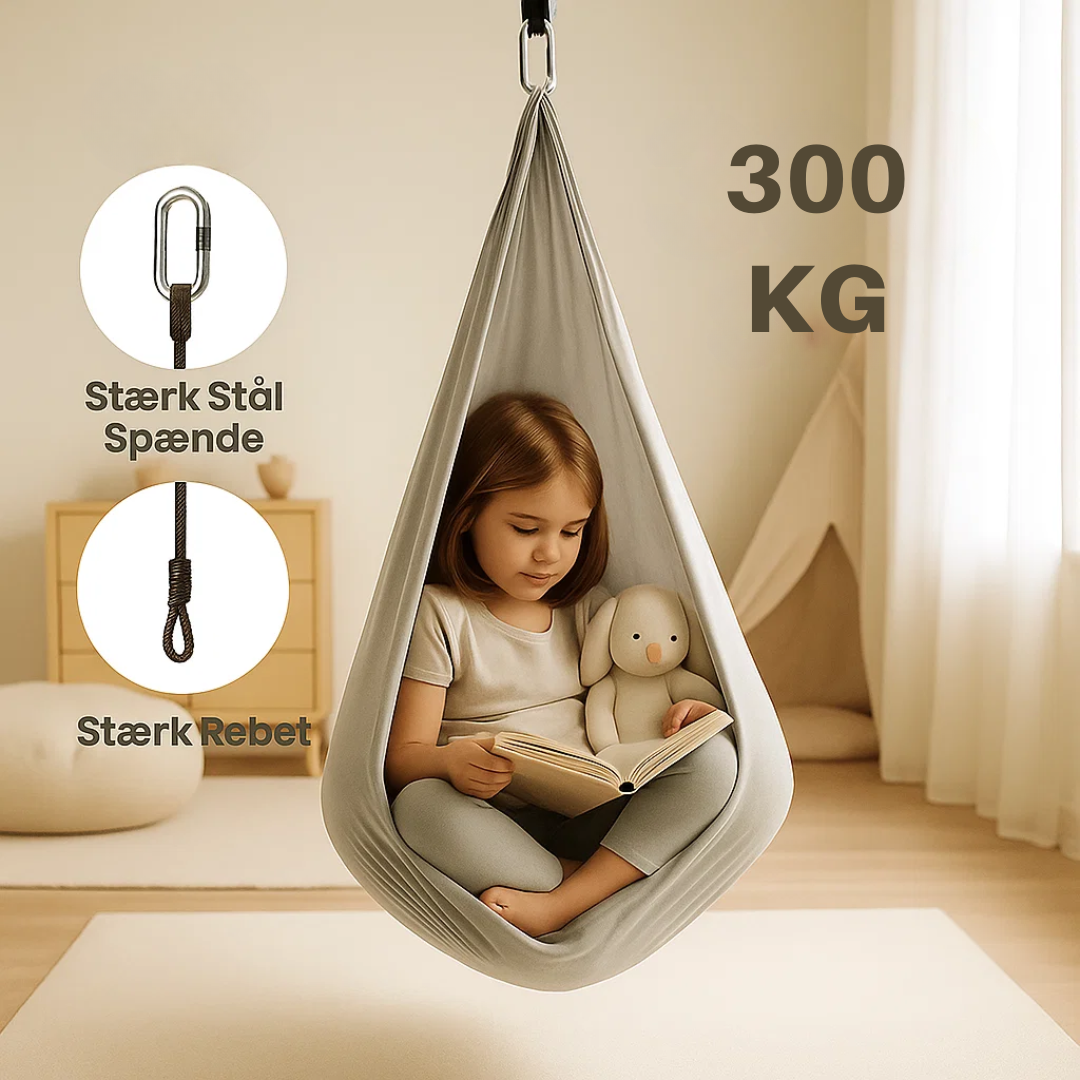 CalmSwing | Altalena Sensoriale Terapeutica per Autismo – Uso Interno ed Esterno