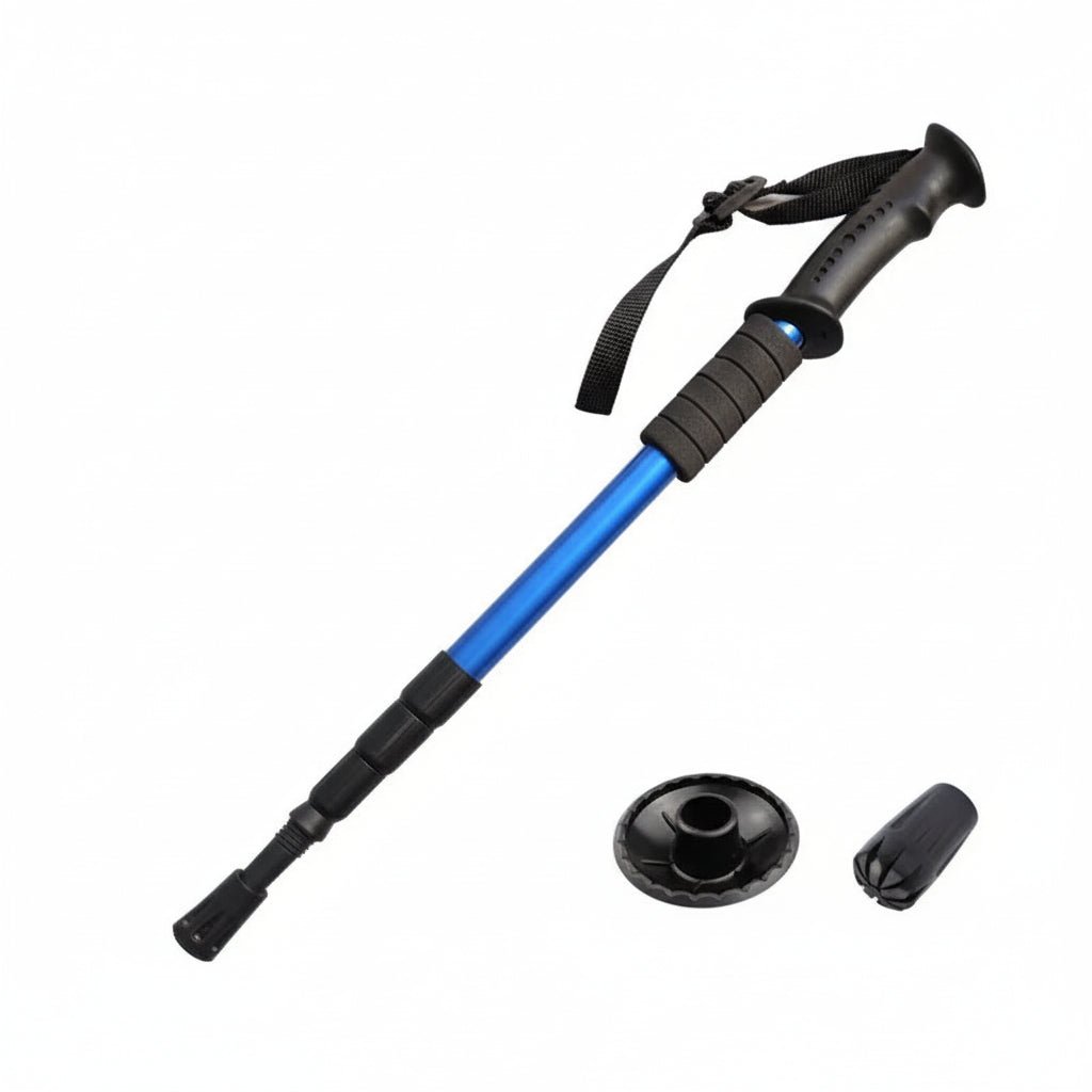 SUMMITGRIP – Bastoncini da trekking telescopici leggeri con impugnatura antiscivolo sicura