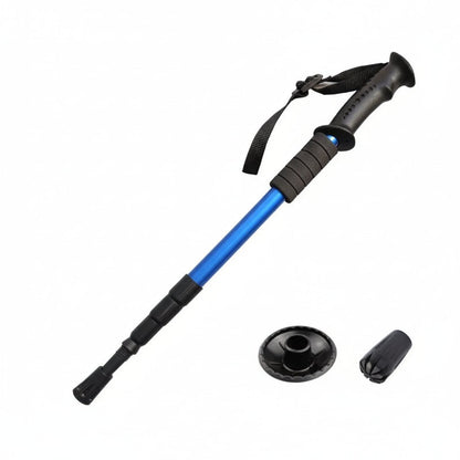 SUMMITGRIP – Bastoncini da trekking telescopici leggeri con impugnatura antiscivolo sicura