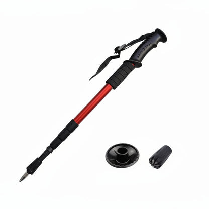 SUMMITGRIP – Bastoncini da trekking telescopici leggeri con impugnatura antiscivolo sicura