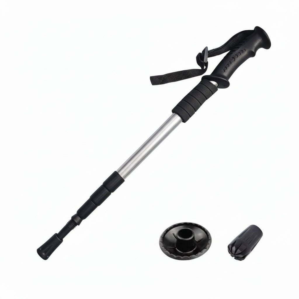 SUMMITGRIP – Bastoncini da trekking telescopici leggeri con impugnatura antiscivolo sicura