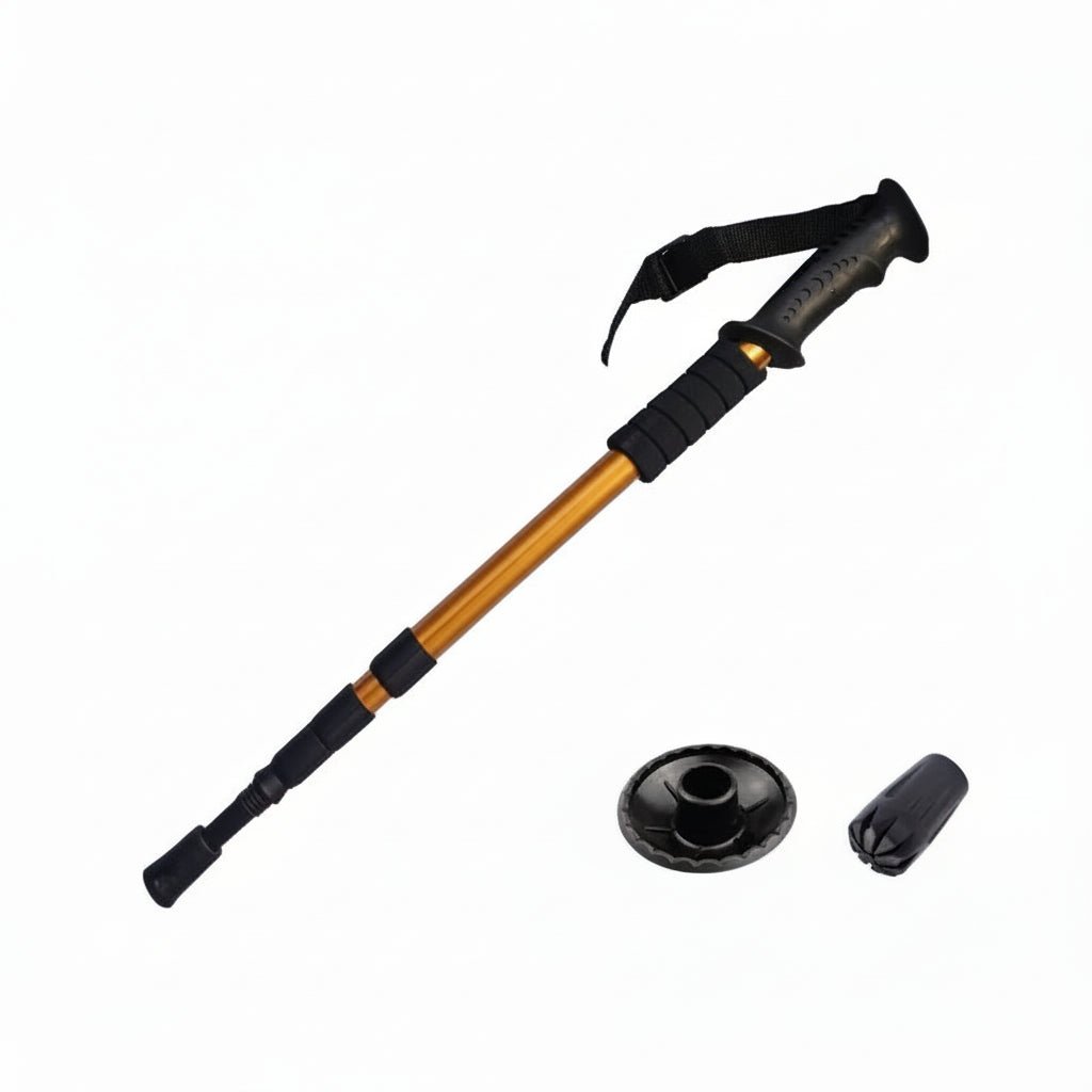 SUMMITGRIP – Bastoncini da trekking telescopici leggeri con impugnatura antiscivolo sicura