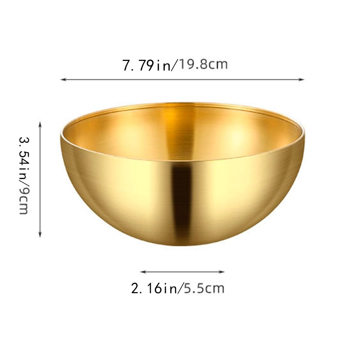 EDELFORM – Elegante ciotola da portata in acciaio inossidabile per un piacere con stile