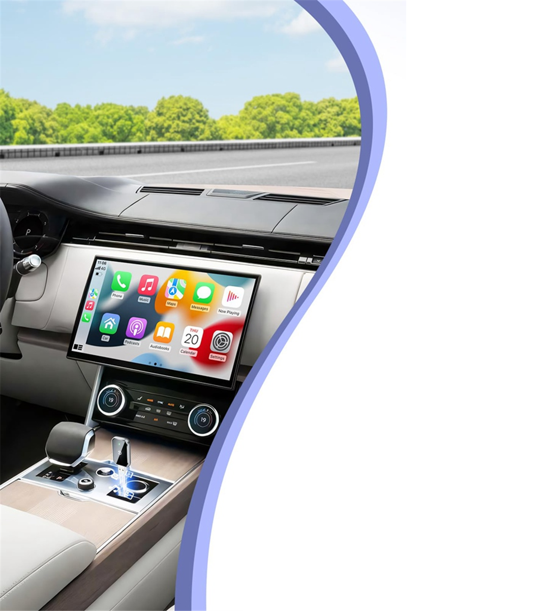 Adattatore Wireless CarPlay – Convertitore Mini USB e USB-C da connessione cablata a wireless