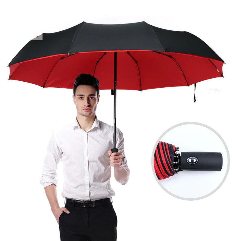 AeroShield™ | Ombrello Antivento per Tutte le Condizioni Meteo – Protezione Rinforzata