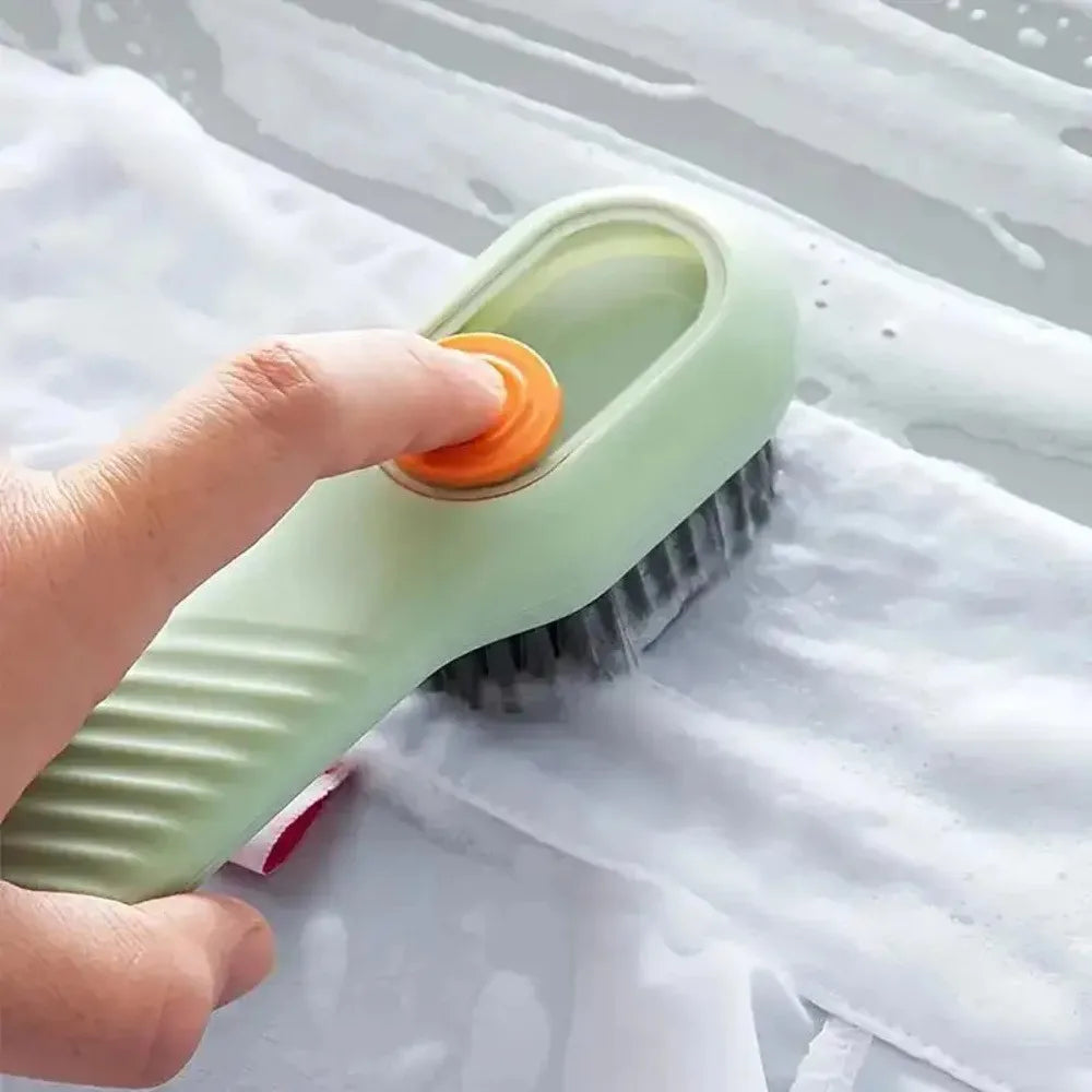 SHOEBRUSH – Spazzola morbida per scarpe con manico antiscivolo per una pulizia accurata