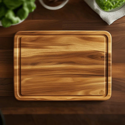 ACACIAEDGE – Tagliere in legno di acacia per cucina e servizio