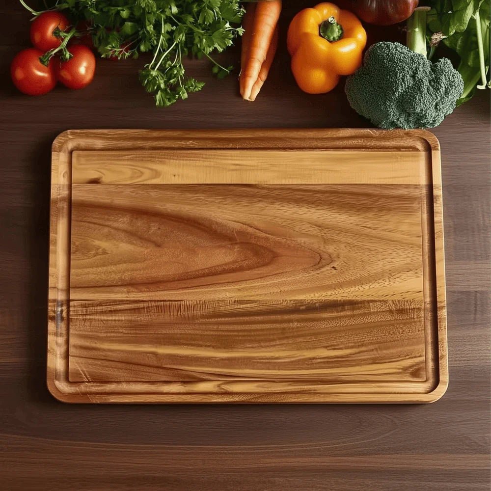 ACACIAEDGE – Tagliere in legno di acacia per cucina e servizio
