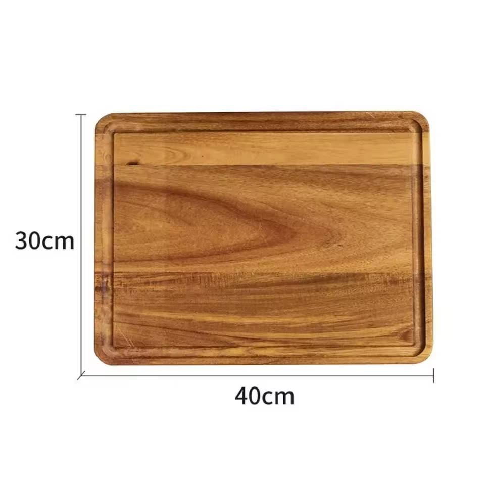 ACACIAEDGE – Tagliere in legno di acacia per cucina e servizio
