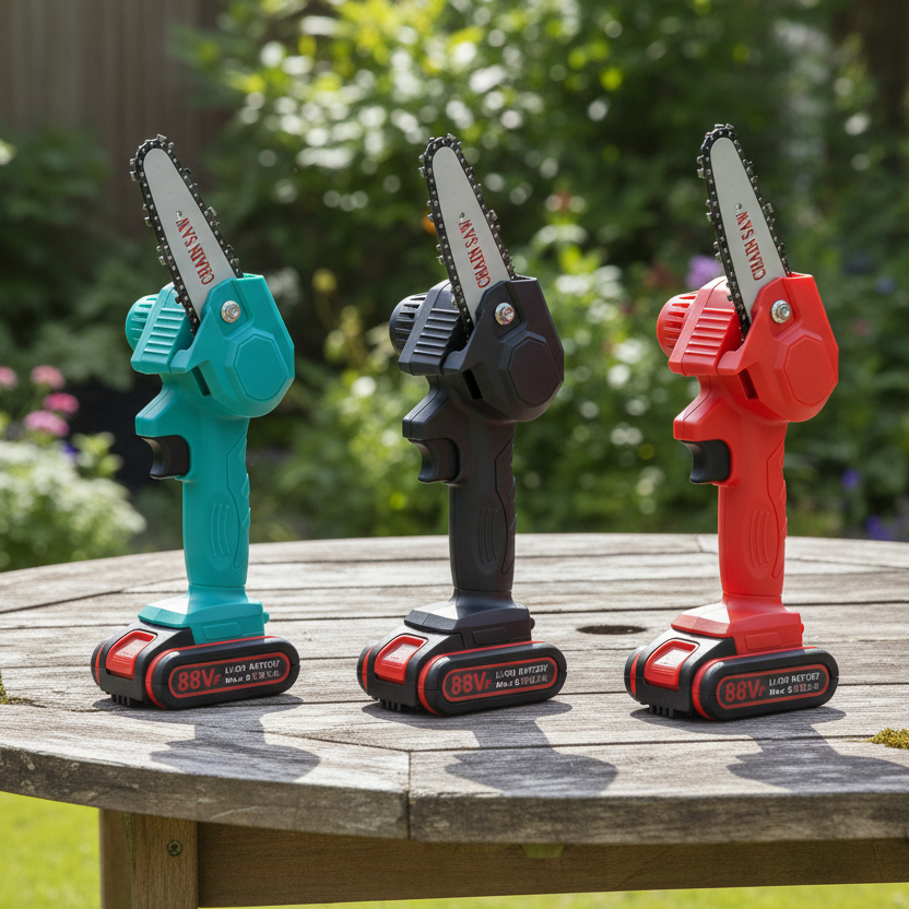 CHAINCUT PRO - Motosega elettrica a batteria per lavori veloci ed efficienti