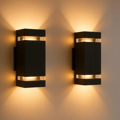 EXTERA – Lampada da parete per esterni moderna con LED impermeabile