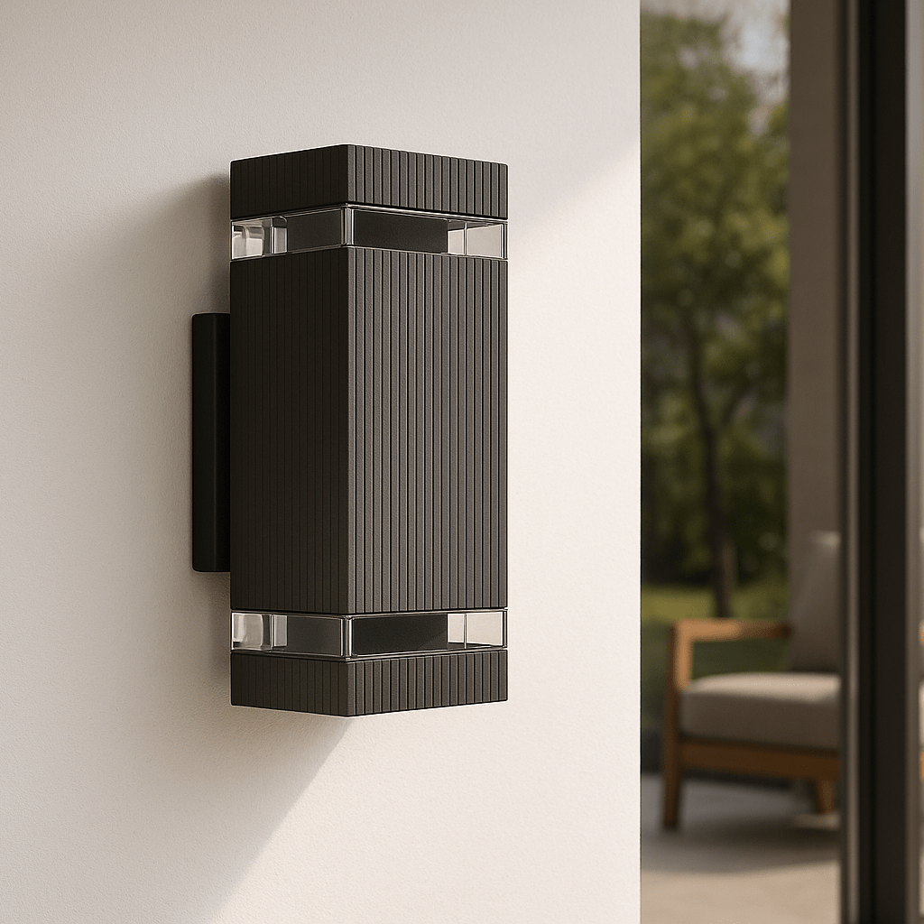 EXTERA – Lampada da parete per esterni moderna con LED impermeabile