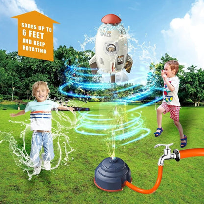 Divertimento spray per bambini – Acqua rotante a 360° per l'estate