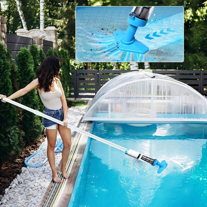 POOLIX – Aspirapolvere per piscina senza fili per una pulizia senza sforzo