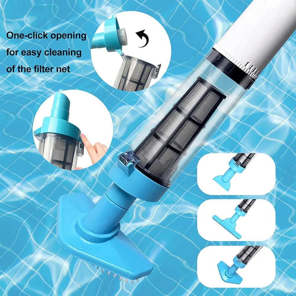 POOLIX – Aspirapolvere per piscina senza fili per una pulizia senza sforzo