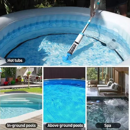 POOLIX – Aspirapolvere per piscina senza fili per una pulizia senza sforzo