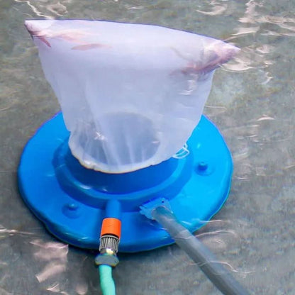 AquaVac - pulitore per piscina senza prodotti chimici con forte potenza di aspirazione per foglie e sporco