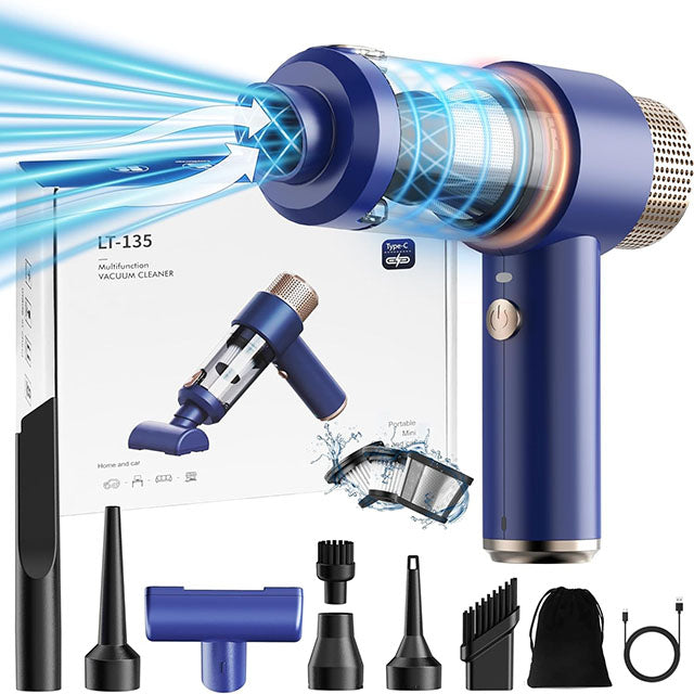 Aspirapolvere per Auto Senza Fili Potente ed Efficace